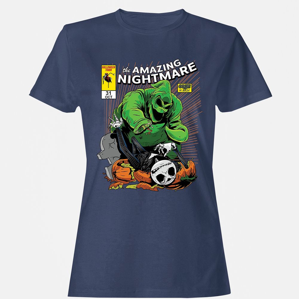 Women's T-Shirt - WAY6DSTZ - Navy - 10
