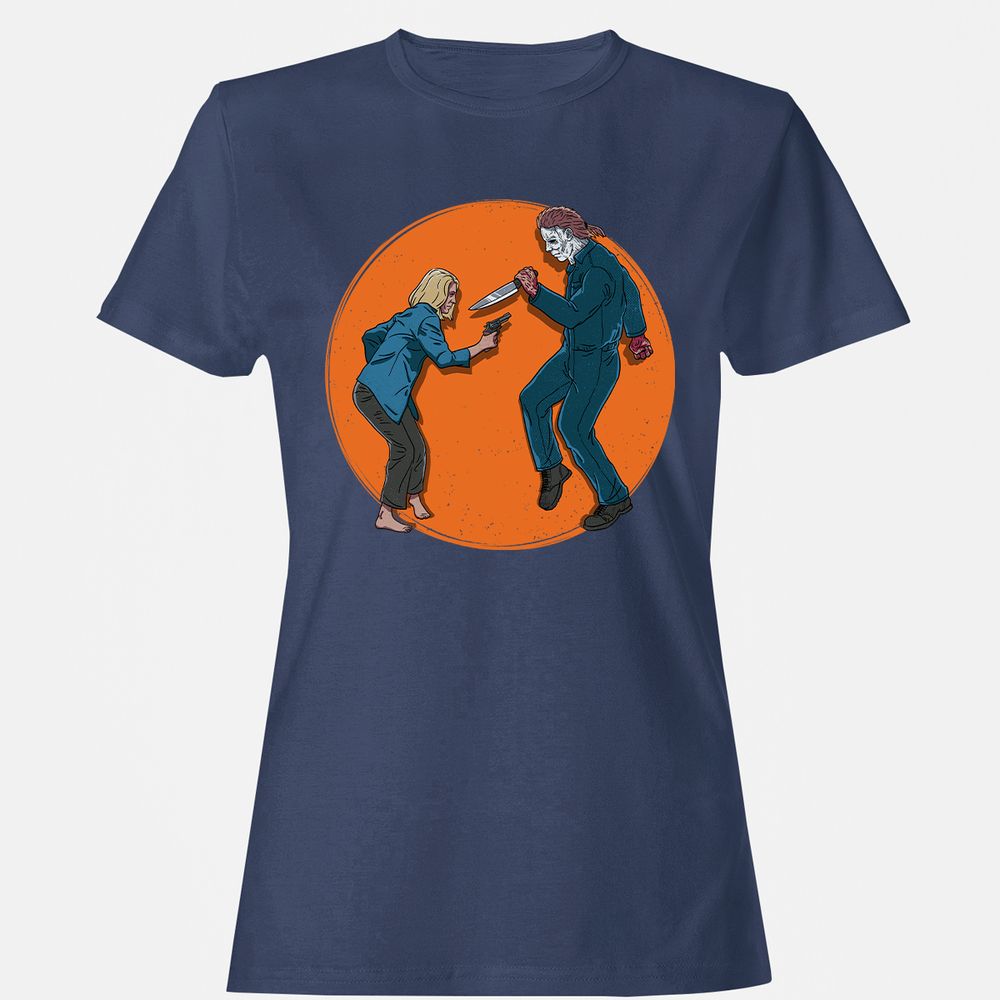 Women's T-Shirt - BAEEHSVX - Navy - 10