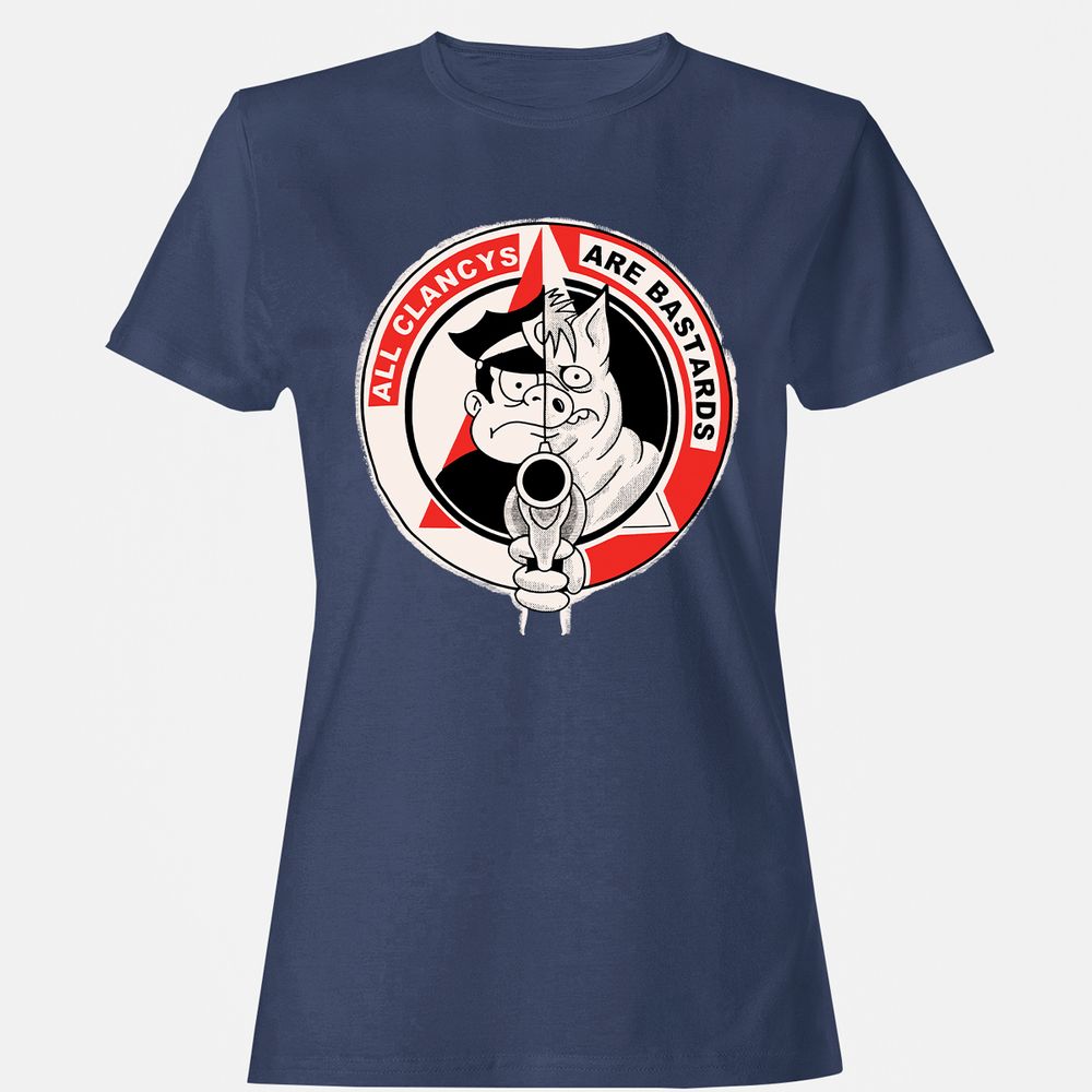 All Clancys Are Bastards - Navy - 10