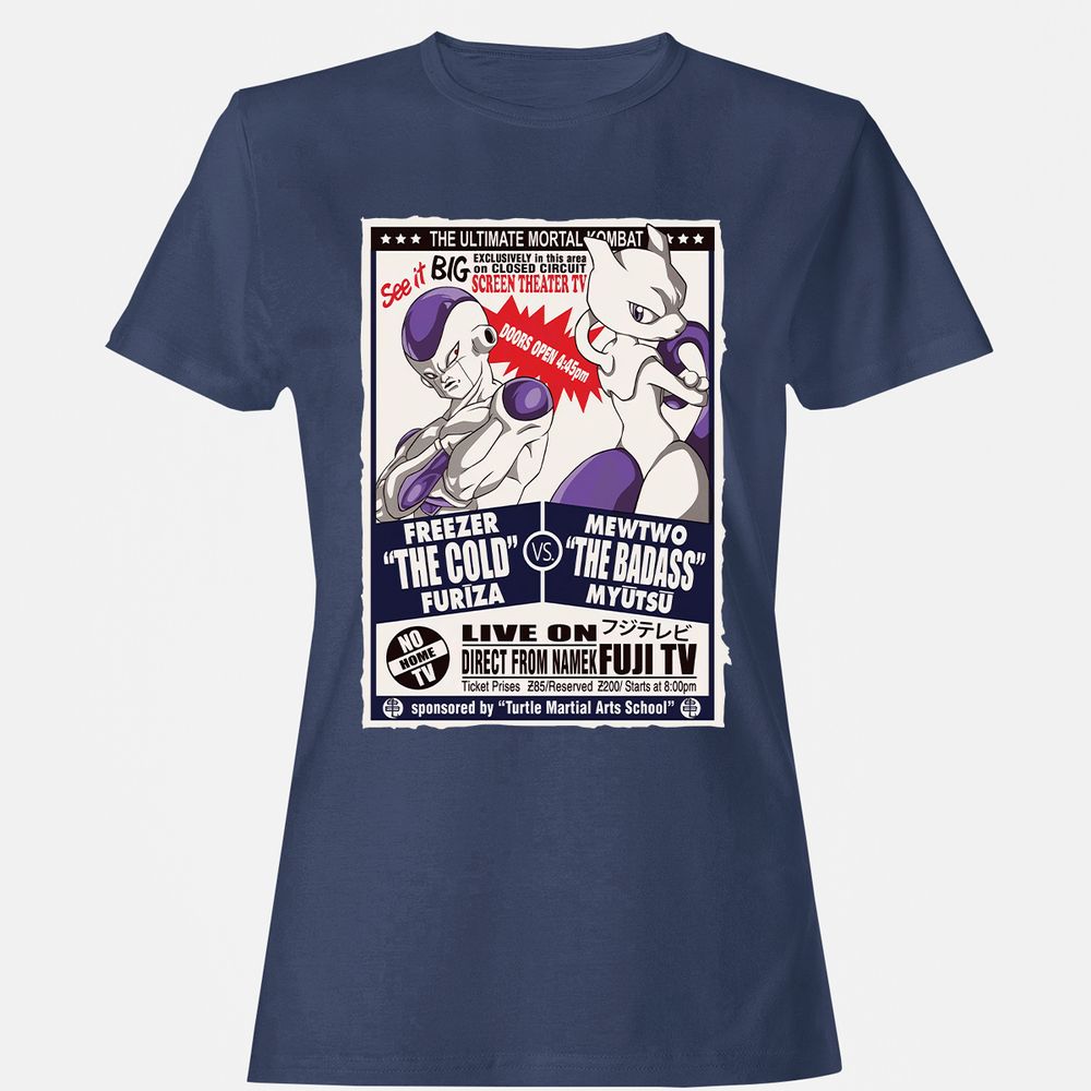 Women's T-Shirt - 4H5HKXRB - Navy - 10