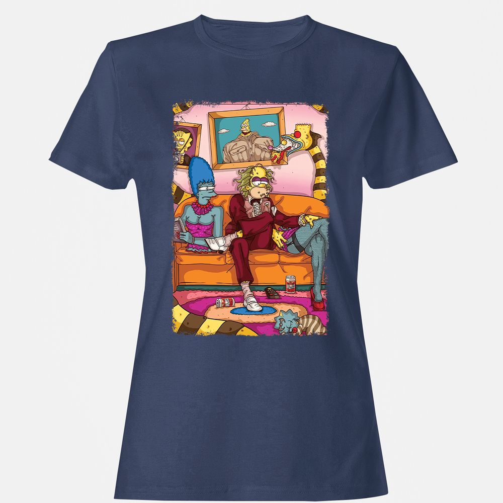 Women's T-Shirt - 8FGFK9MG - Navy - 10