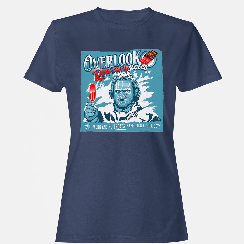 Women's T-Shirt - HZZSJ6LD - Navy - 10