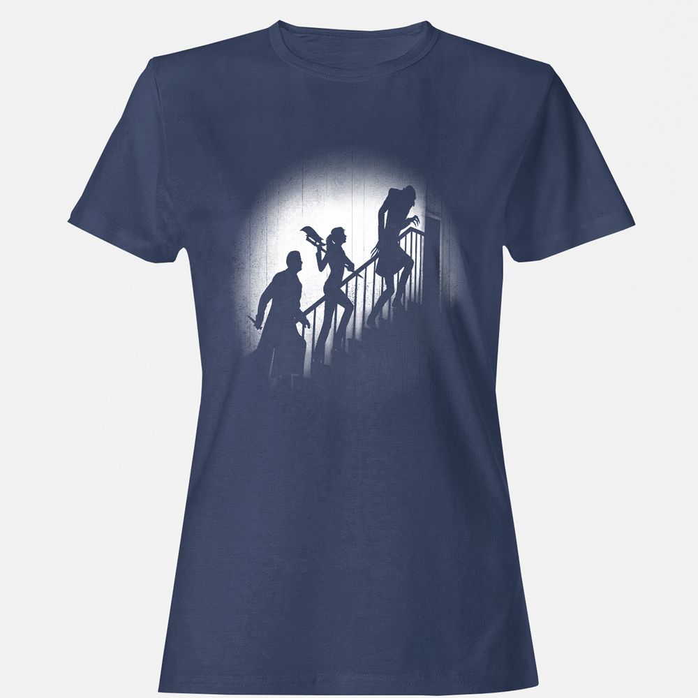 Women's T-Shirt - JA7H4MUD - Navy - 10
