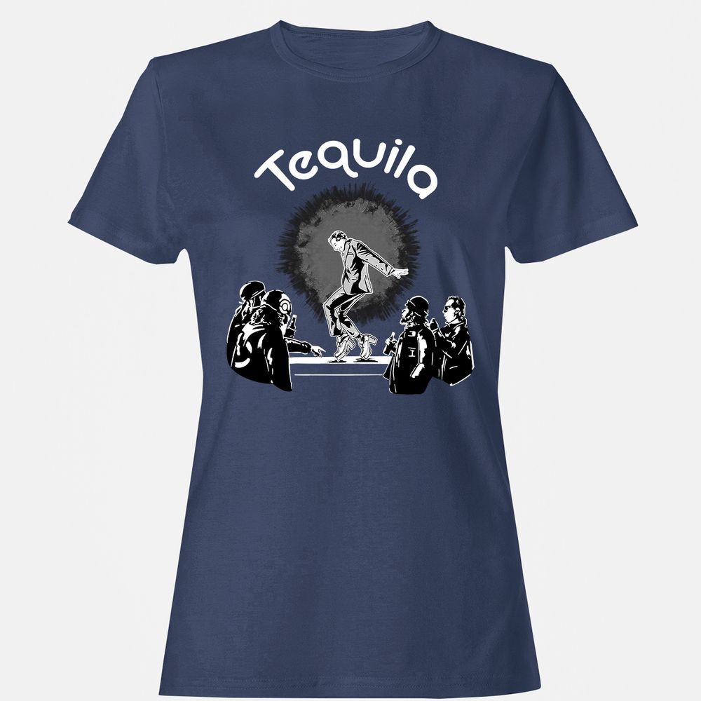 Women's T-Shirt - B39PJ4AP - Navy - 10