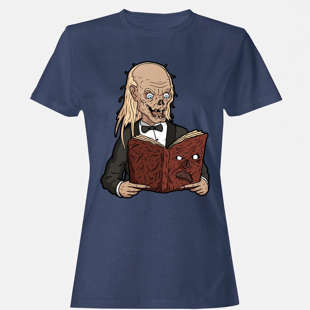 Women's T-Shirt - HY6Q1Z39 - Navy - 10