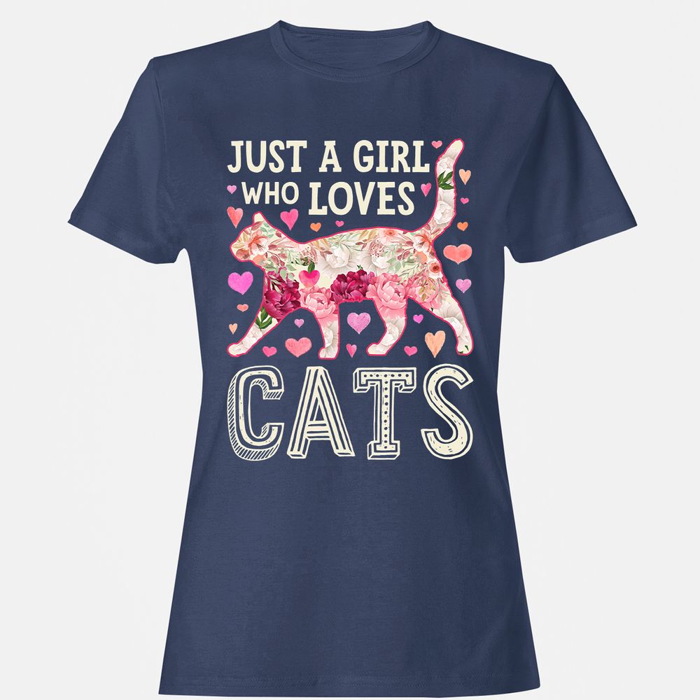 Women's T-Shirt - SQQ2YUAU - Navy - 10