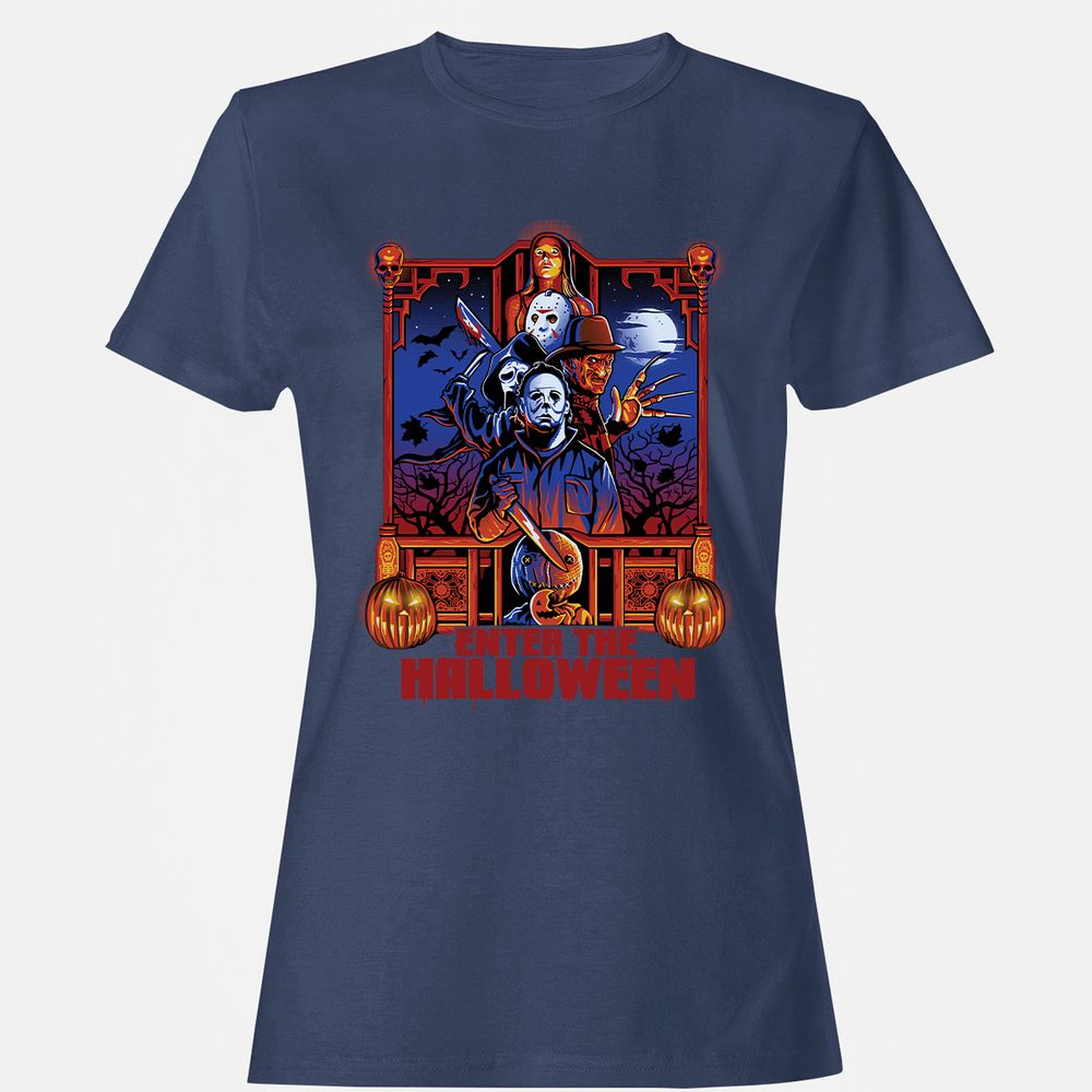 Women's T-Shirt - M5P18U7P - Navy - 10