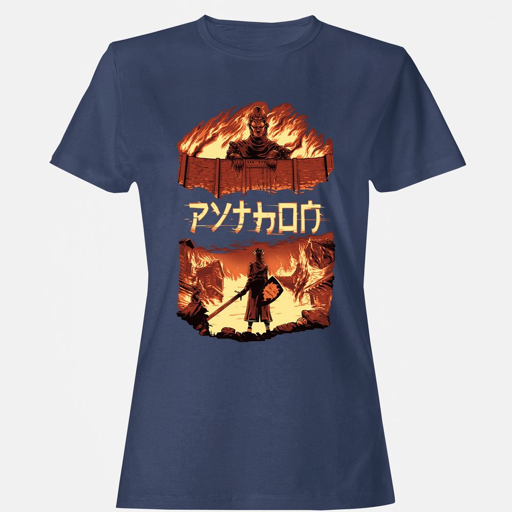 Women's T-Shirt - 8WHCQ3G8 - Navy - 10