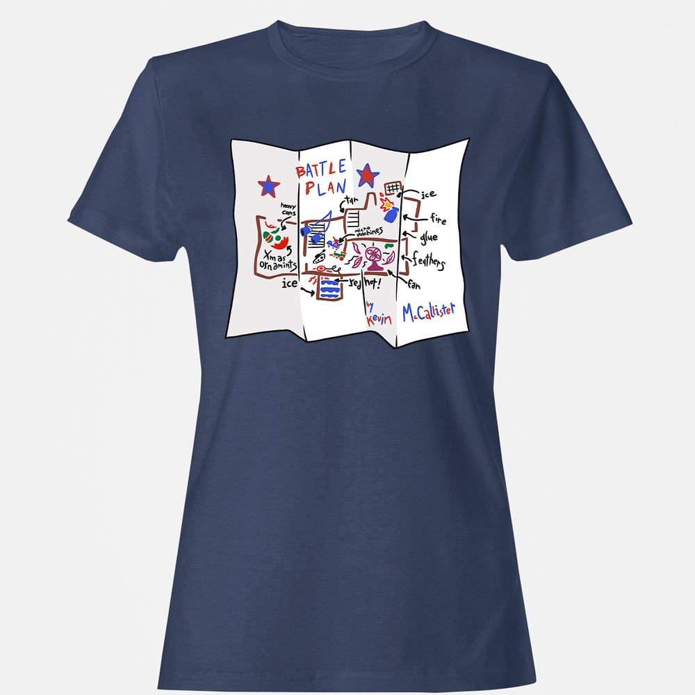 Women's T-Shirt - EWK511ED - Navy - 10