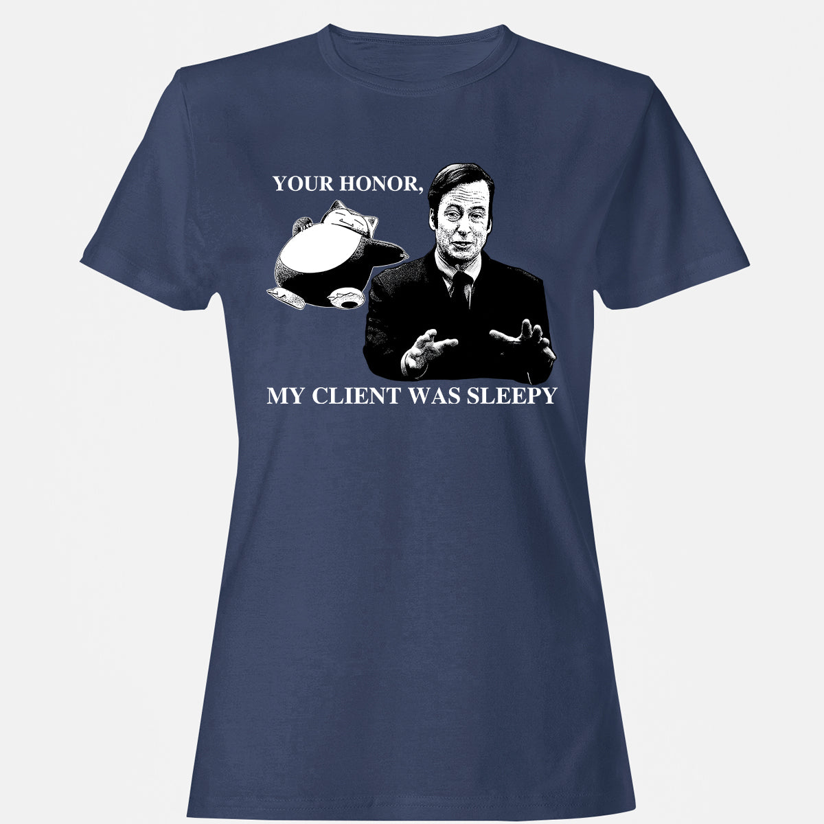 Women's T-Shirt - G6B88W4M - Navy - 10