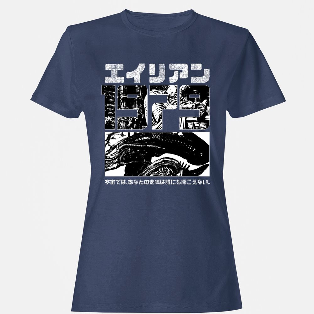 Women's T-Shirt - JN8VAVPH - Navy - 10