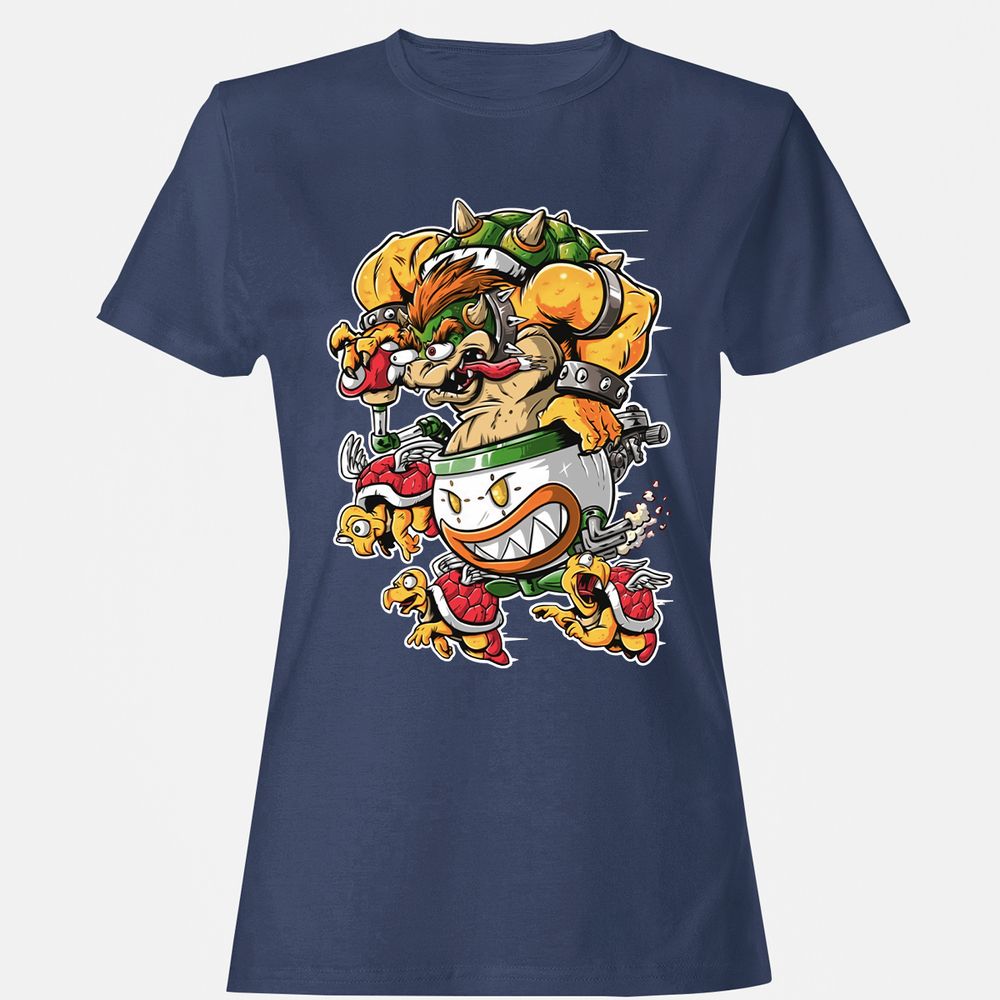 Women's T-Shirt - 4EQMYARK - Navy - 10