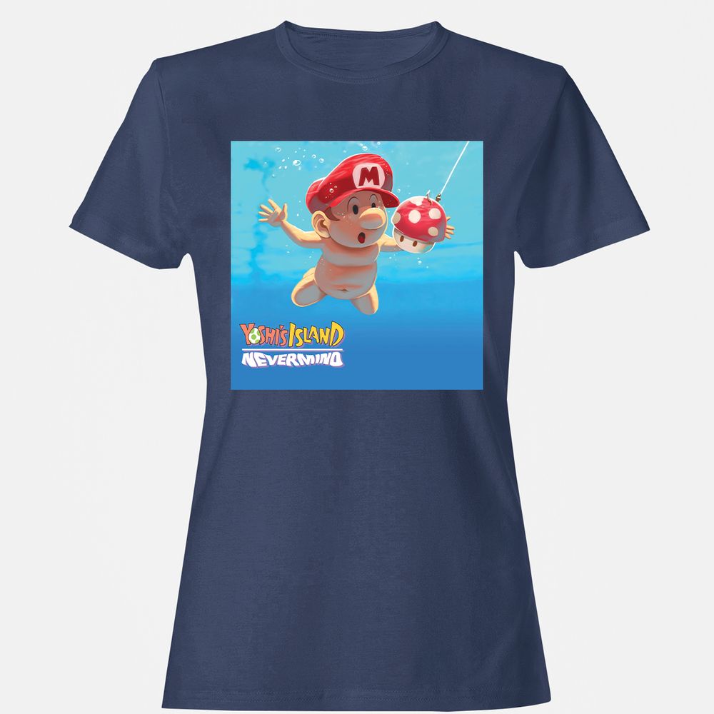 Women's T-Shirt - JAF65HD9 - Navy - 10