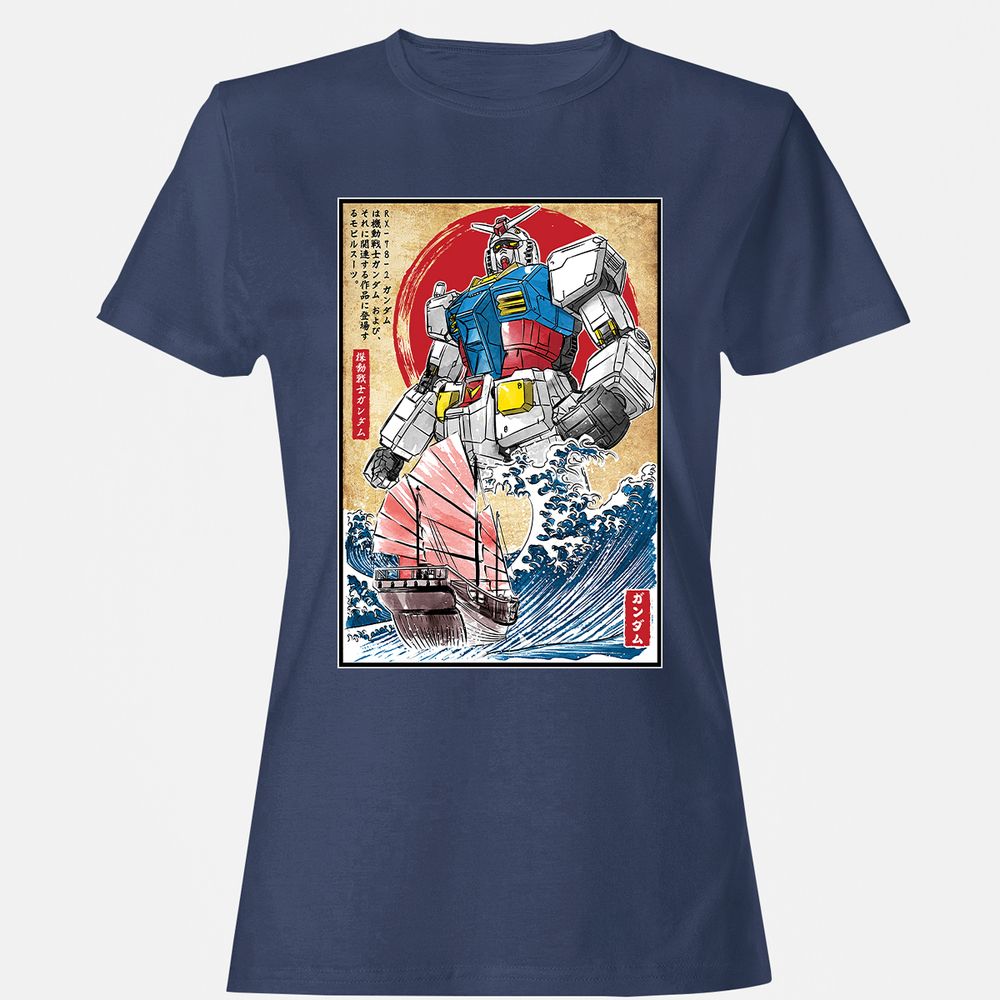 Women's T-Shirt - 18NAYG6N - Navy - 10