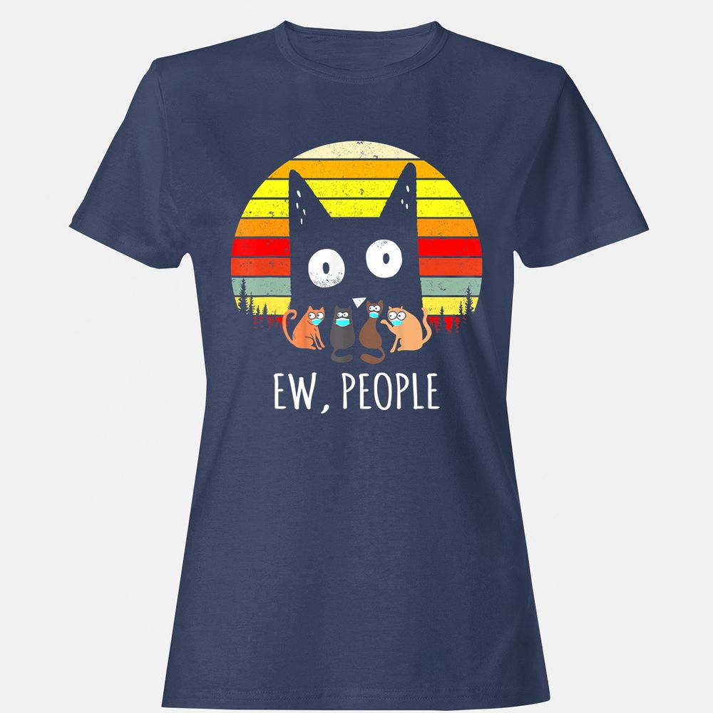 Women's T-Shirt - FR286LCG - Navy - 10