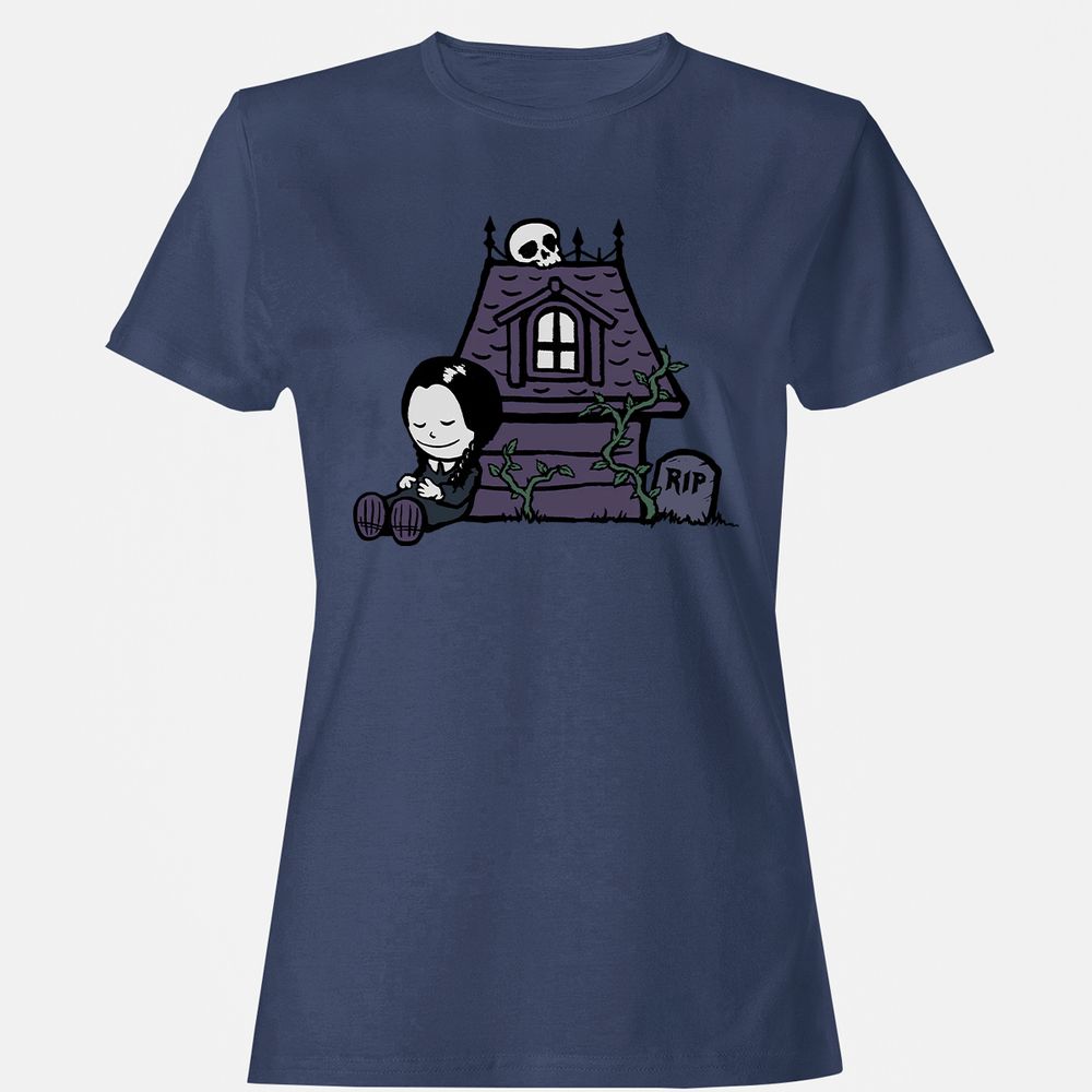 Women's T-Shirt - PYAWNYSJ - Navy - 10