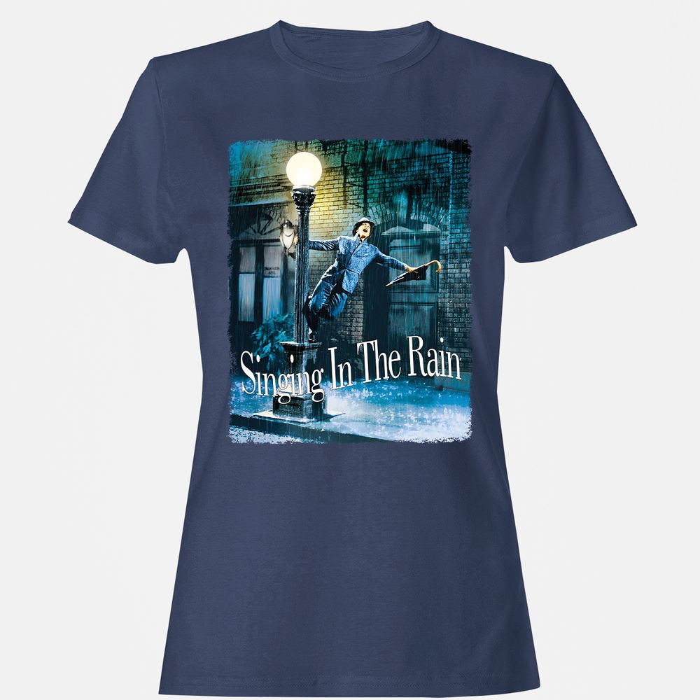 Women's T-Shirt - J7F3YJZ9 - Navy - 10
