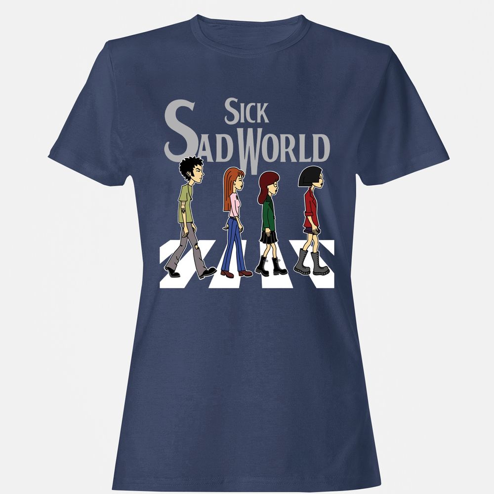Women's T-Shirt - L6E1LXTS - Navy - 10