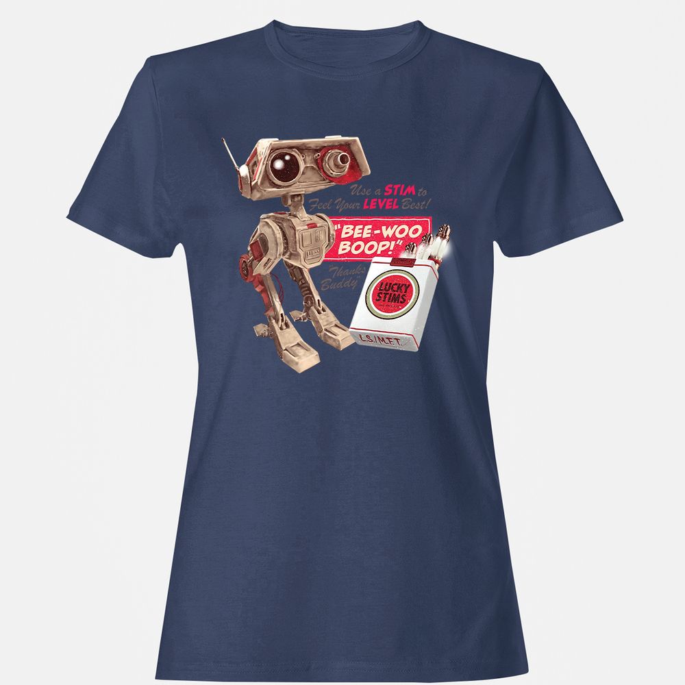 Women's T-Shirt - M3YQTB31 - Navy - 10