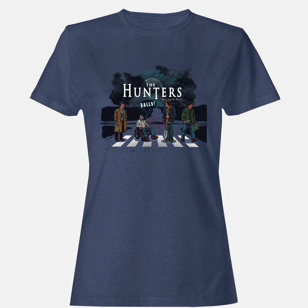 Women's T-Shirt - E6RH3PVZ - Navy - 10