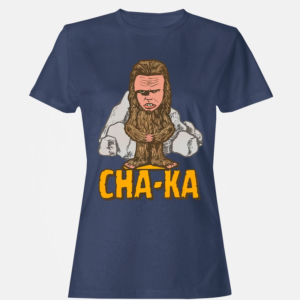 Women's T-Shirt - EEHG1B74 - Navy - 10
