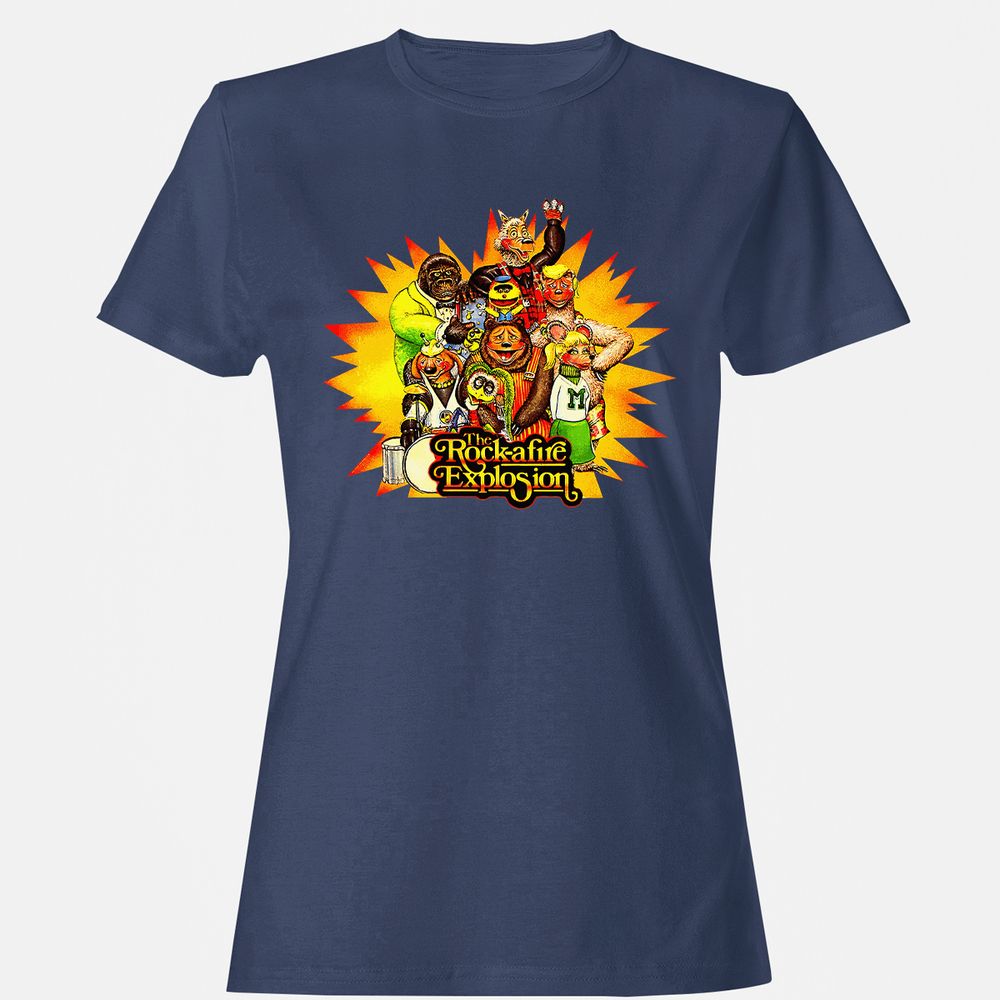 Women's T-Shirt - 5TZHNWS2 - Navy - 10