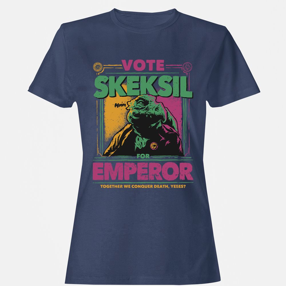 Women's T-Shirt - 7A9WUBJP - Navy - 10