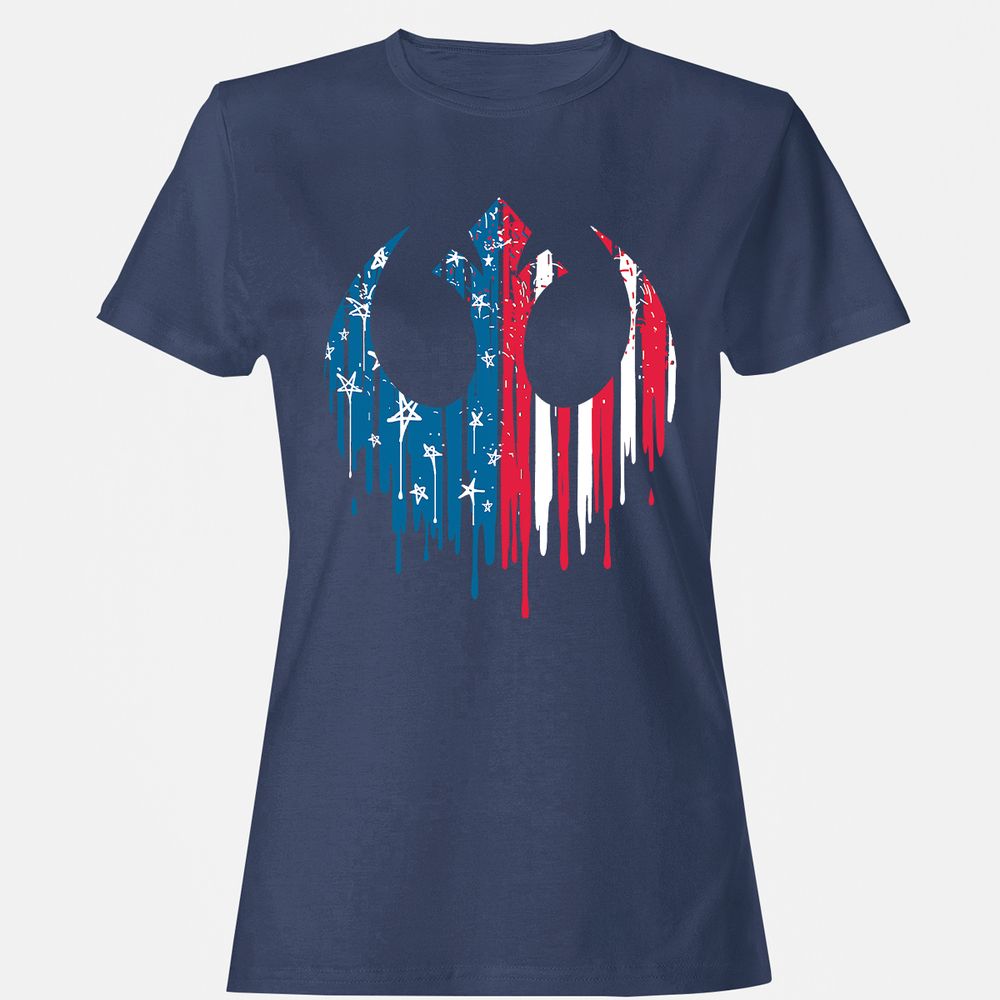 Women's T-Shirt - LUNQ2L4H - Navy - 10