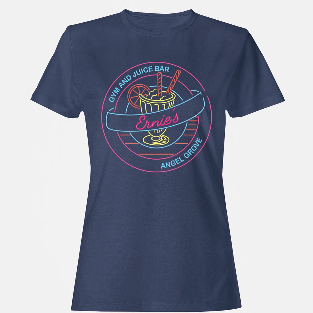 Women's T-Shirt - 5XKSLUWJ - Navy - 10