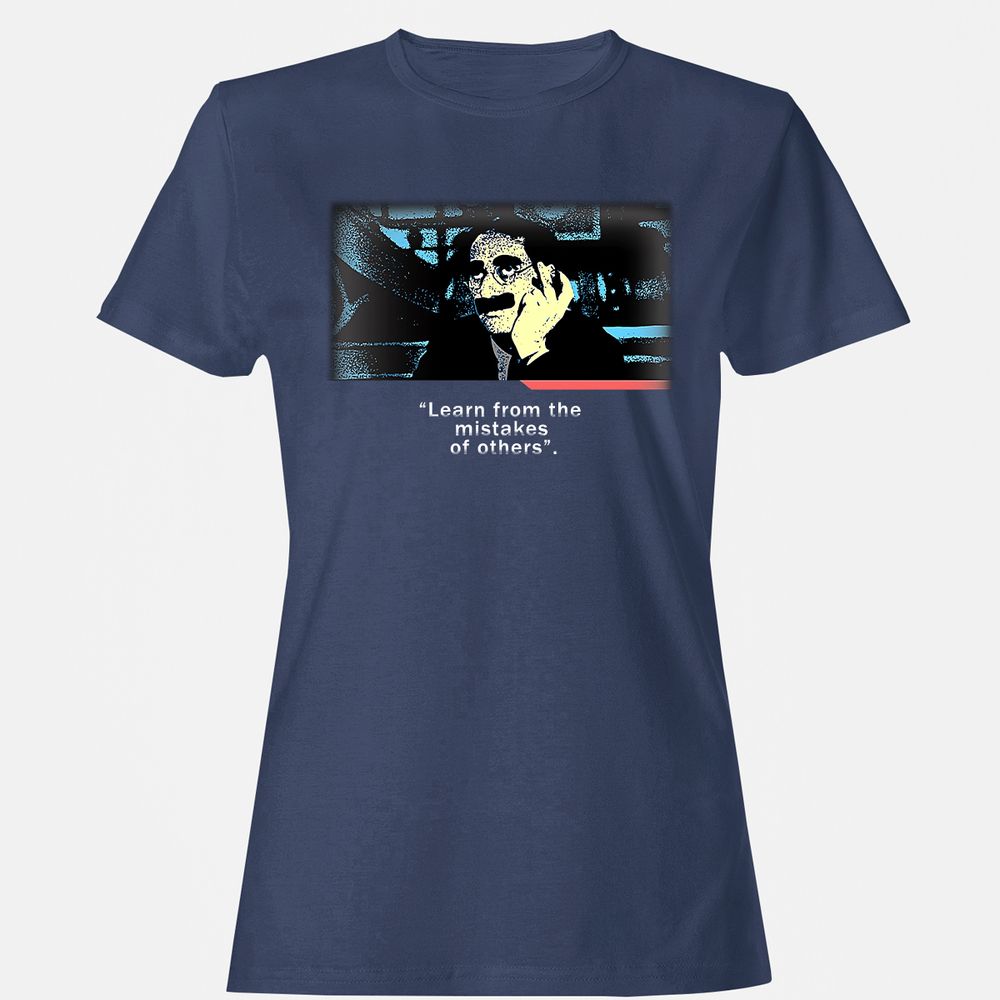 Women's T-Shirt - Q7JYAJTL - Navy - 10
