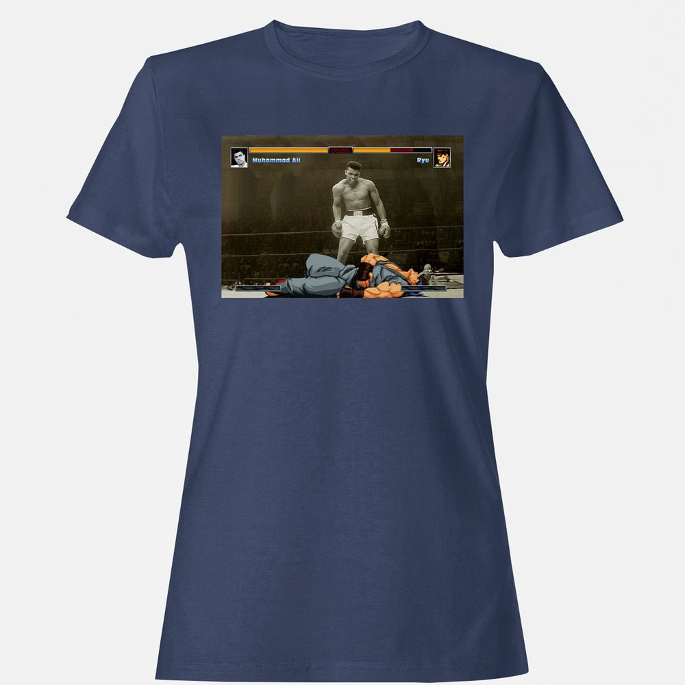 Women's T-Shirt - PQN2GLL9 - Navy - 10