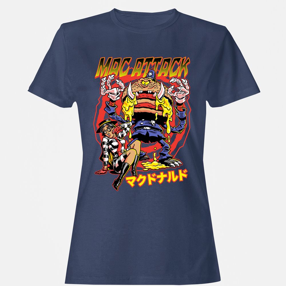 Women's T-Shirt - 3QEAEXXR - Navy - 10