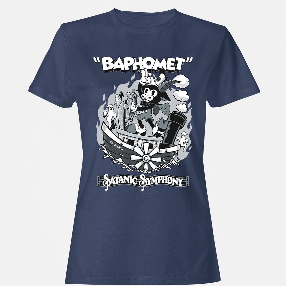 Women's T-Shirt - DNKVRVMQ - Navy - 10