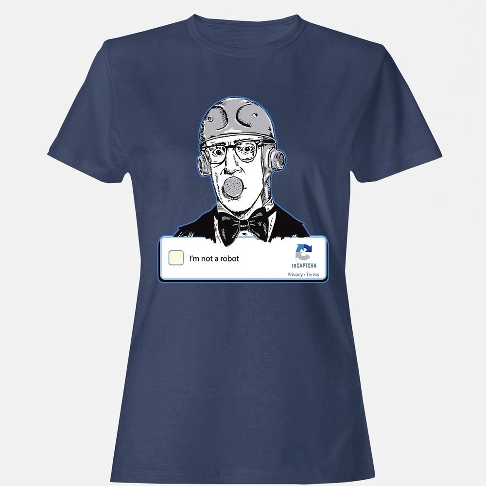 Women's T-Shirt - HCLZJJFK - Navy - 10