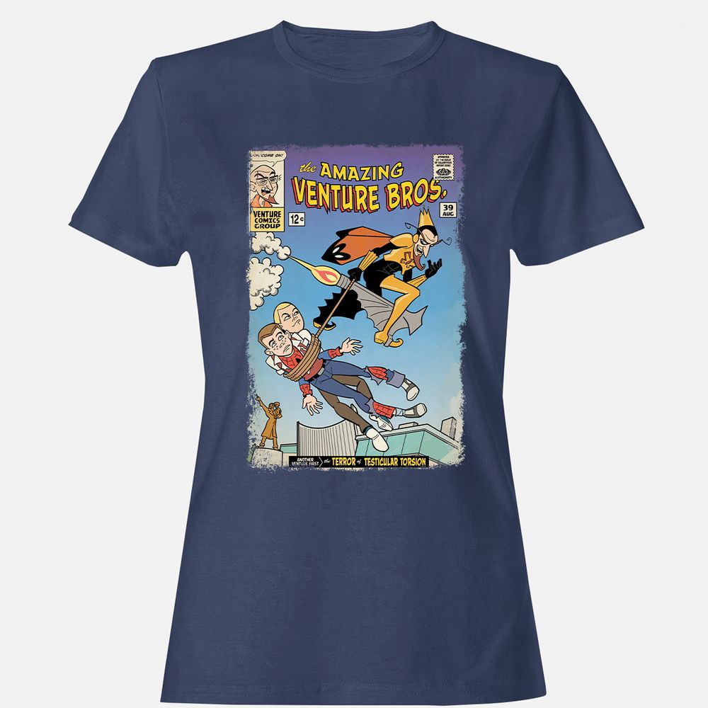 Women's T-Shirt - TNBCVYD9 - Navy - 10