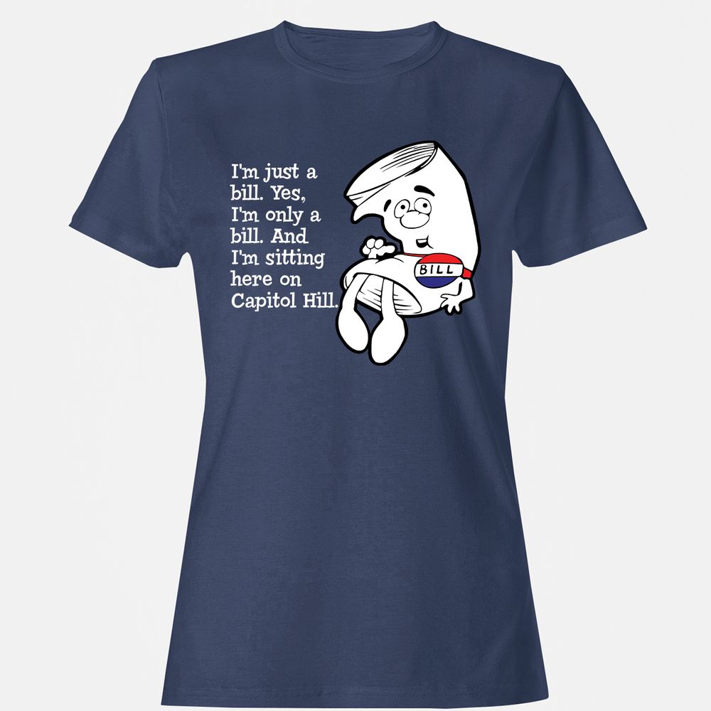 Women's T-Shirt - 47MXXJM8 - Navy - 10