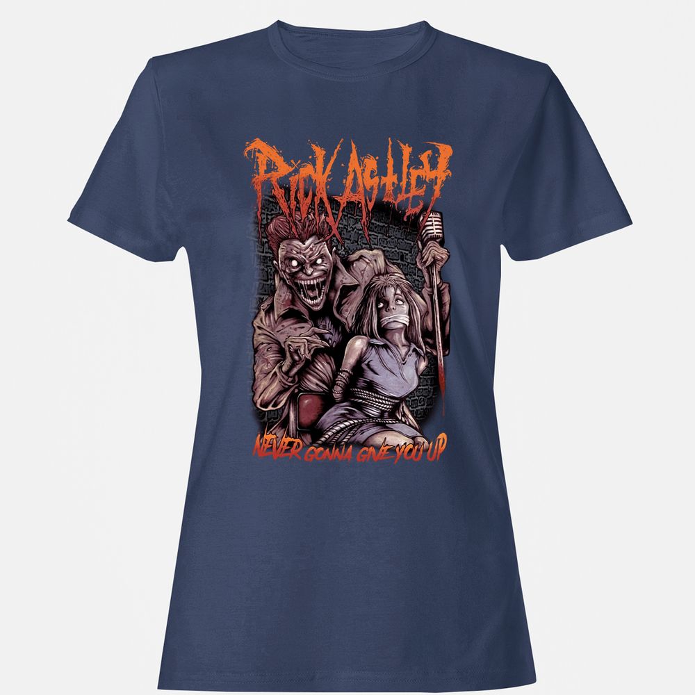 Women's T-Shirt - N5HWJHJU - Navy - 10
