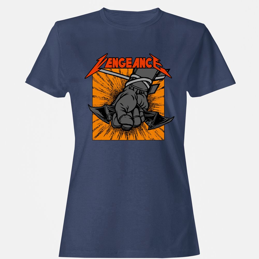 Women's T-Shirt - ZML6W4YH - Navy - 10