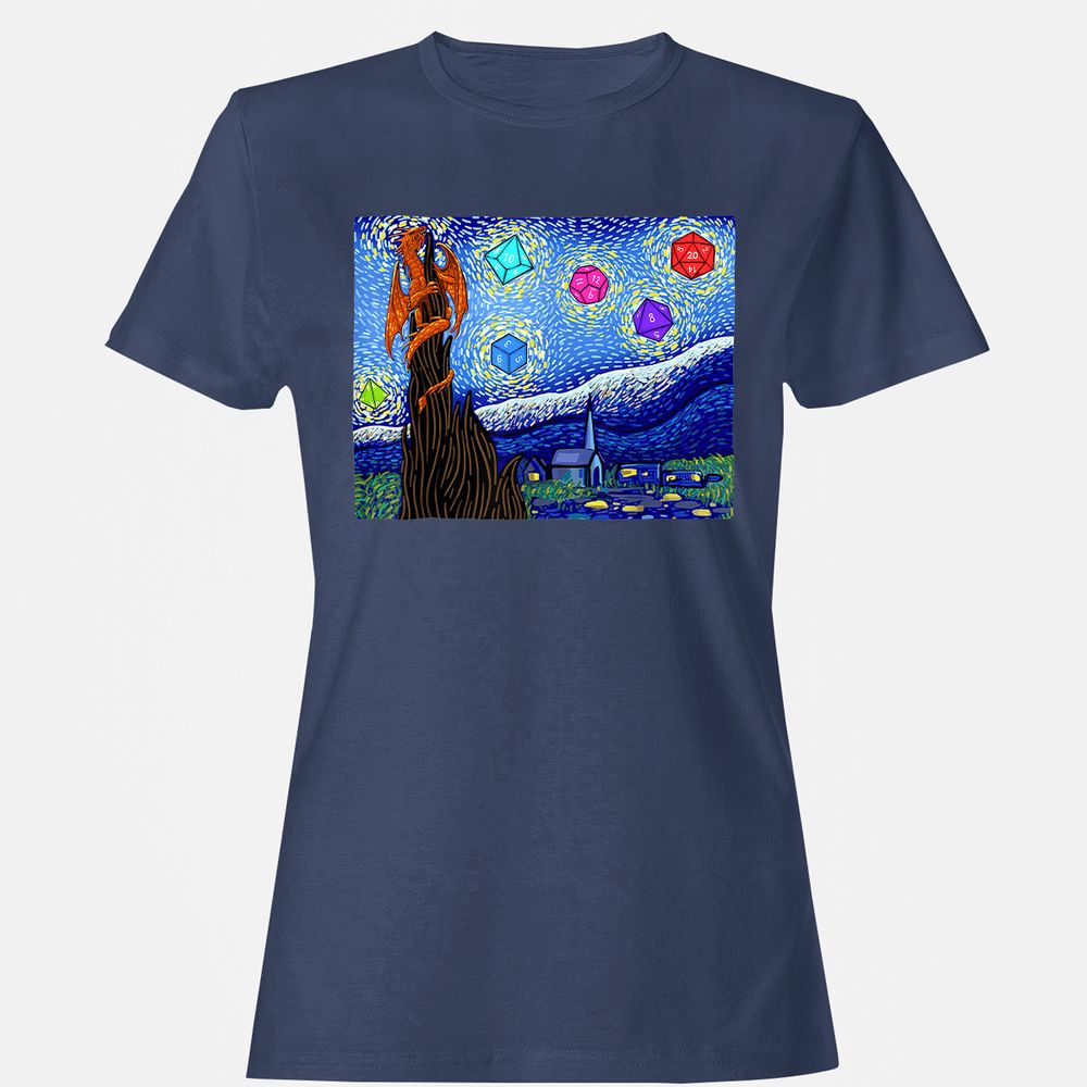 Women's T-Shirt - RUEJS15L - Navy - 10