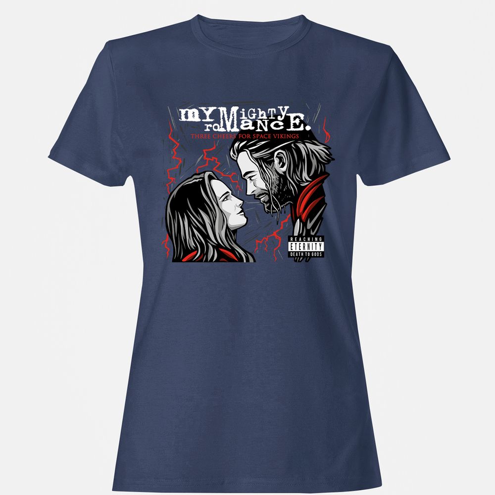 Women's T-Shirt - 6BB735P7 - Navy - 10