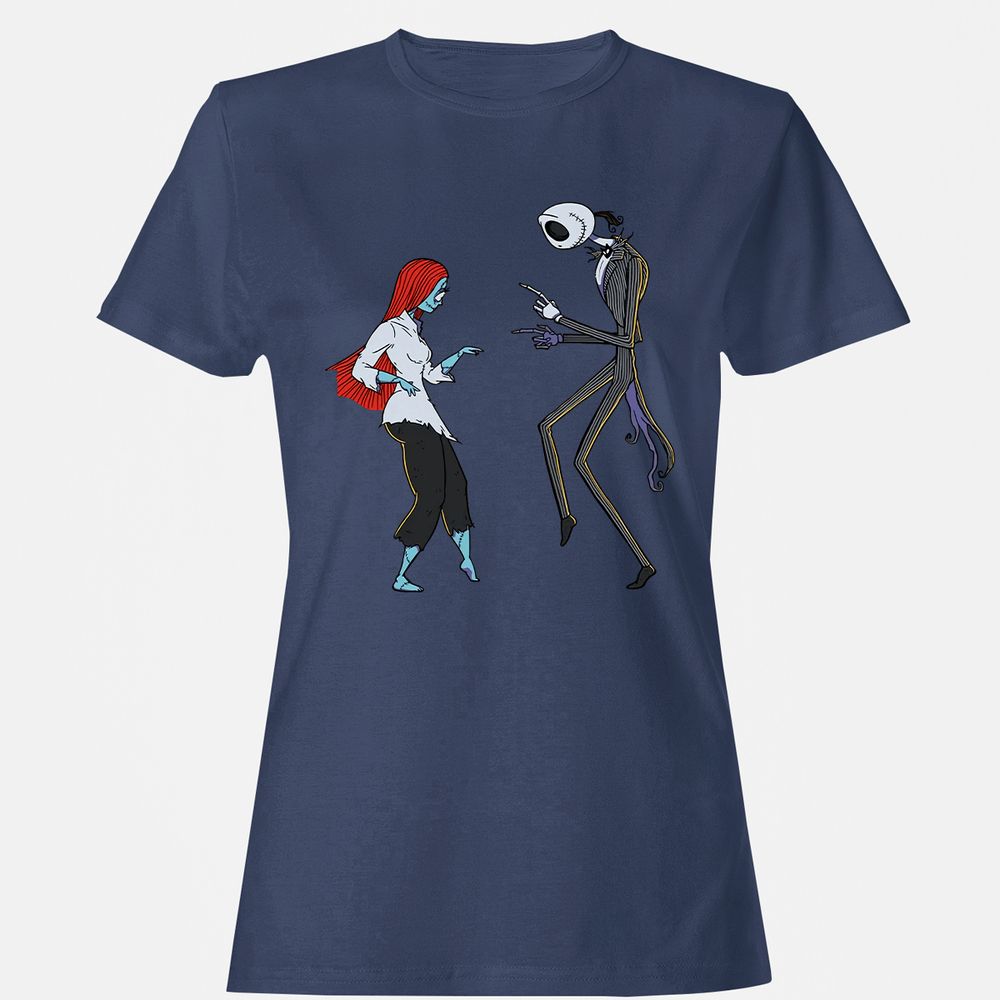 Women's T-Shirt - DE2WCJ4T - Navy - 10