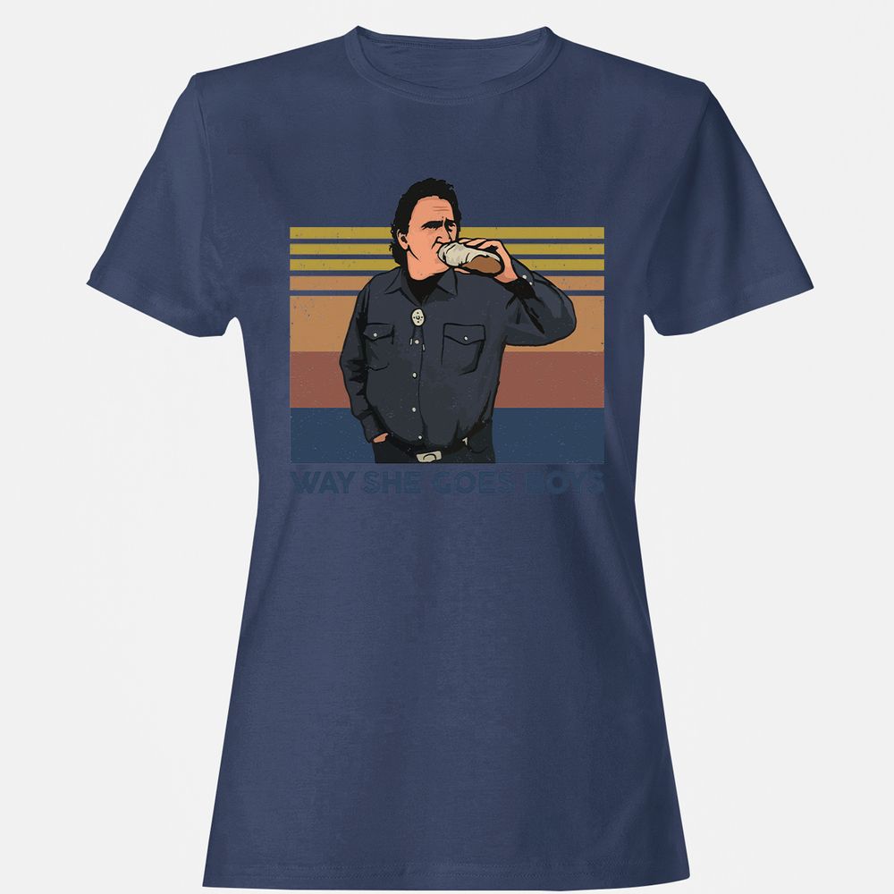 Women's T-Shirt - KTS3AWZ8 - Navy - 10