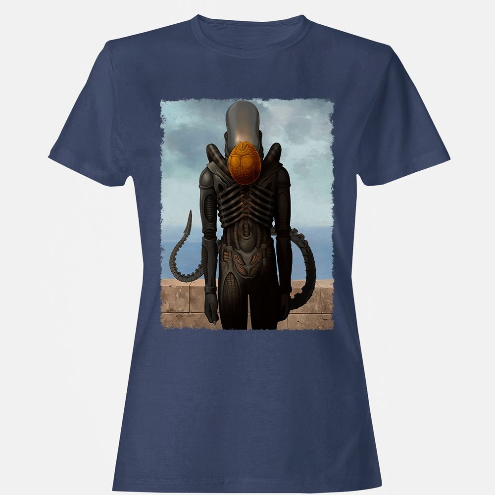 Women's T-Shirt - D6FLEFAQ - Navy - 10