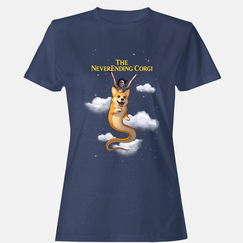 Women's T-Shirt - 4YWFNTVY - Navy - 10