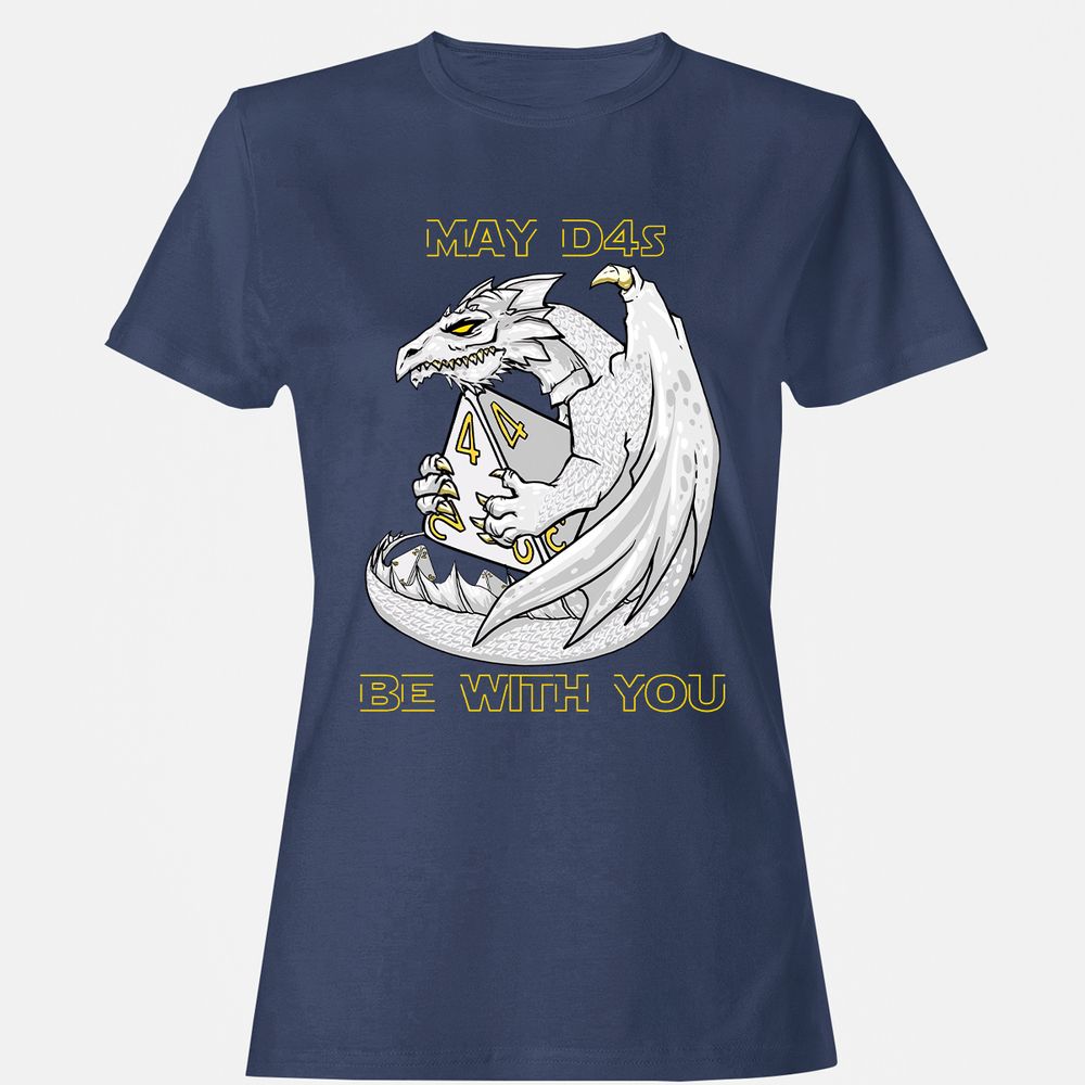 Women's T-Shirt - 8AFGFZMK - Navy - 10