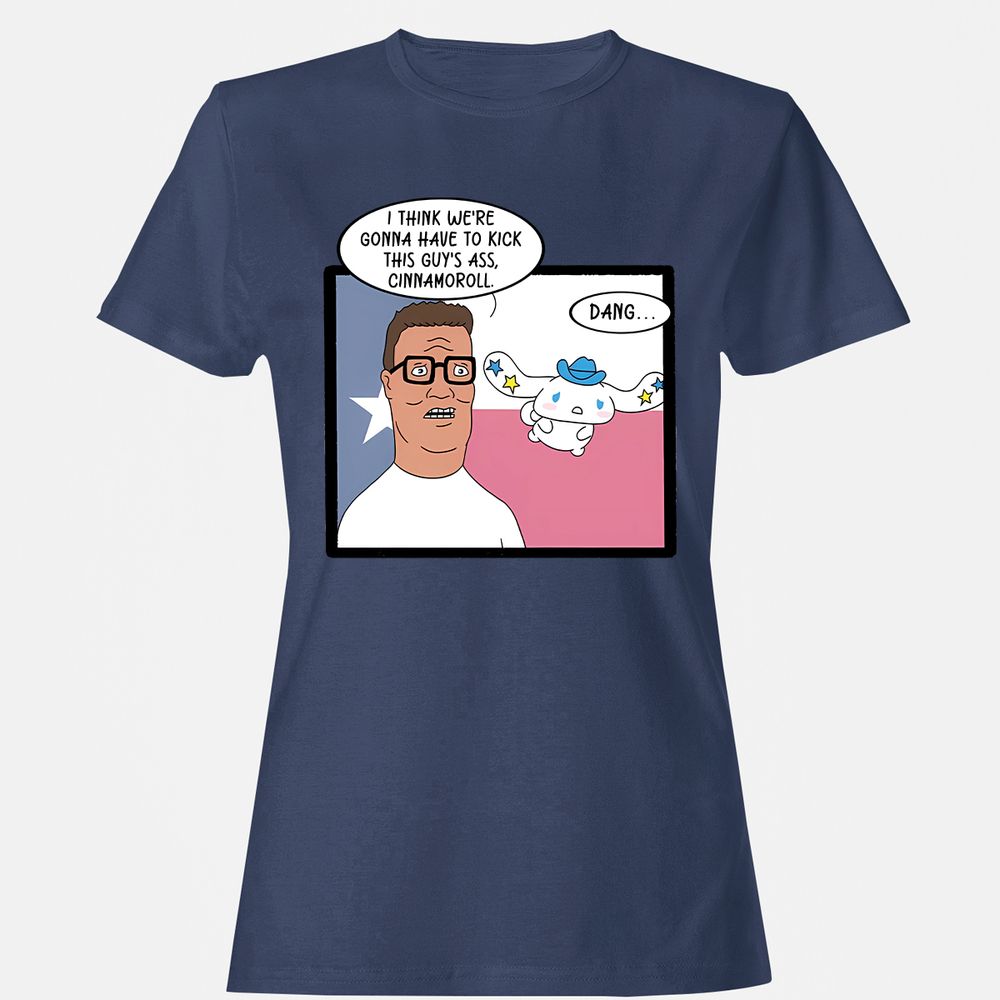 Women's T-Shirt - NUZ1GK4X - Navy - 10