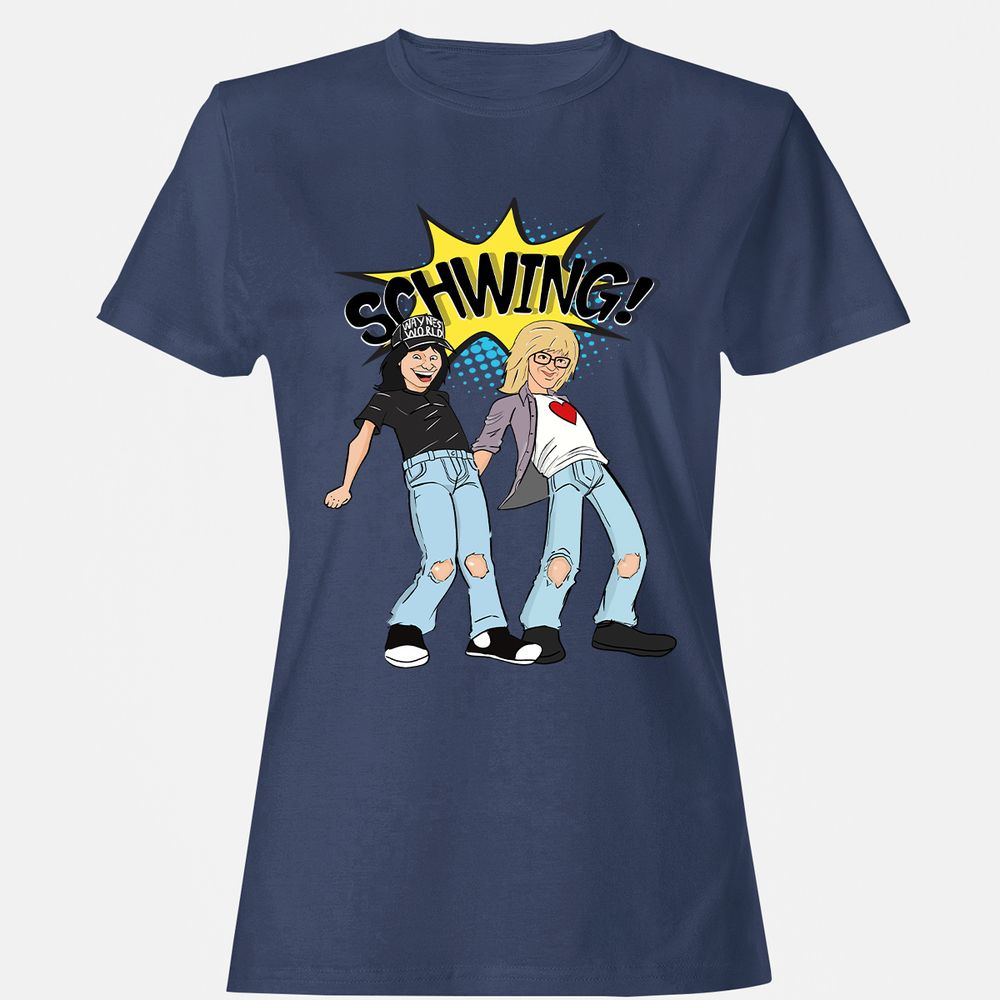 Women's T-Shirt - LU7JW7ST - Navy - 10