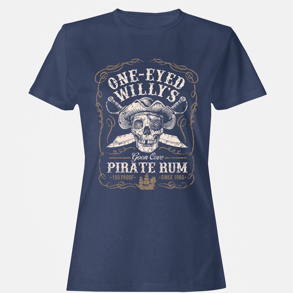 Women's T-Shirt - ZV5GZ9UY - Navy - 10