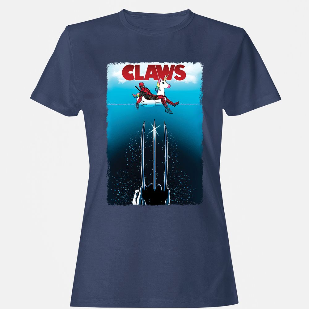 Women's T-Shirt - FHJXRL5W - Navy - 10