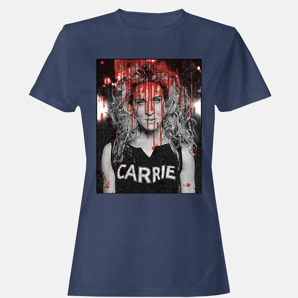Women's T-Shirt - XEAUANRJ - Navy - 10
